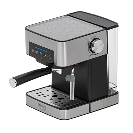 Camry | Espresso and Cappuccino Coffee Machine | CR 4410 | Pump pressure 15 bar | Built-in milk frother | Semi-automatic | 850 W | Black/Stainless steel|CR 4410