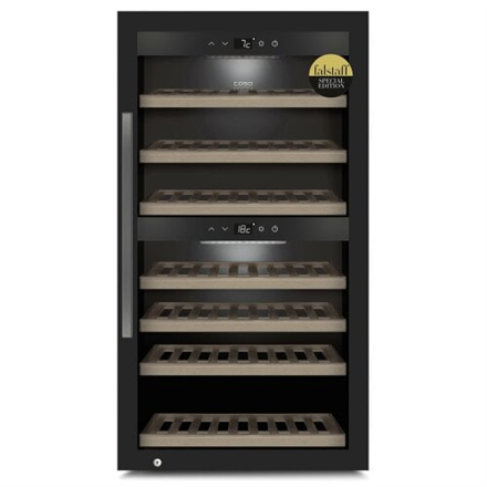 Caso | Smart Wine Cooler | WineExclusive 66 | Energy efficiency class G | Free standing | Bottles capacity bottles | Cooling type Compressor technology | Black|00726