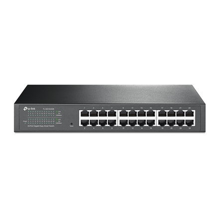 TP-LINK | Switch | TL-SG1024DE | Web Managed | Rackmountable | Gigabit Ethernet (copper) ports quantity 24 | 36 month(s)|TL-SG1024DE