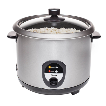 Tristar | Rice cooker | RK-6129 | 900 W | Stainless steel|RK-6129