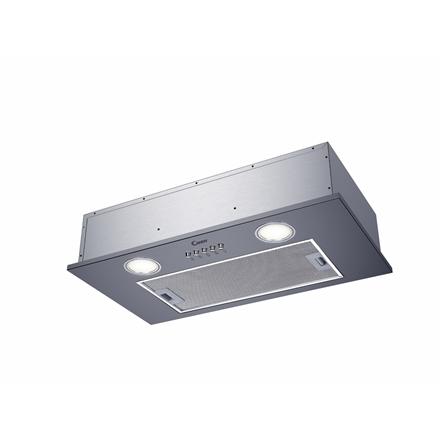 Candy | Hood | CBG625/1X | Canopy | Energy efficiency class C | Width 52 cm | 207 m³/h | Mechanical | LED | Stainless Steel|CBG625/1X