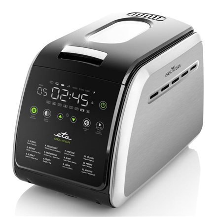 ETA | Bread maker | Delicca II ETA714990030 | Power 850 W | Number of programs 12 | Display Yes | Black/Stainless steel|ETA714990030