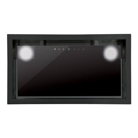 CATA | Hood | GC DUAL A 45 XGBK | Canopy | Energy efficiency class A | Width 45 cm | 820 m³/h | Touch control | LED | Black glass|02130208