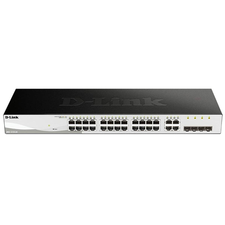 D-Link | Smart Managed Gigabit Switches | DGS-1210-24 | Managed L2 | Desktop/Rackmountable | Gigabit Ethernet (copper) ports quantity 24|DGS-1210-24/E