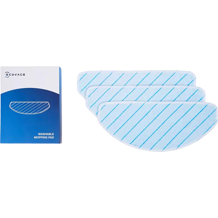 Ecovacs | Washable Mopping Pad | 3 pc(s) | Blue|D-CC03-2115