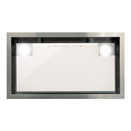 CATA | Hood | GC DUAL A 45 XGWH | Canopy | Energy efficiency class A | Width 45 cm | 820 m³/h | Touch control | LED | White glass|02130207