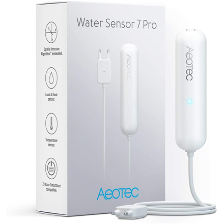 AEOTEC | Water Sensor 7 Pro | Z-Wave Plus V2 | Zigbee | White|AEOEZWA019