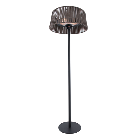 SUNRED | Heater | ARTIX M-SO BROWN, Corda Bright Standing | Infrared | 2100 W | Brown | IP44|ARTIX M-SO BROWN