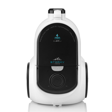 ETA | Stormy Home Vacuum cleaner | ETA051790000 | Bagless | Power 800 W | Dust capacity 2.2 L | White/Black|ETA051790000