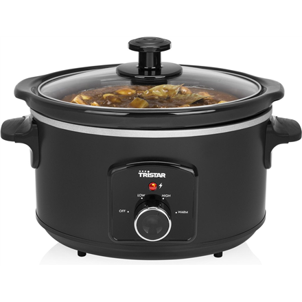 Tristar | Slowcooker | VS-3915 | 180 W | 3.5 L | Number of programs 3 | Black|VS-3915