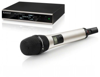 SENNHEISER SL HANDHELD SET DW-3-EU R, VOCAL SET, INCLUDES HANDHELD TRANSMITTER + MME 865-1, STAT. RECEIVER AND POWER PACK, GA 4, DIGITAL, 1.9 GHZ|505888