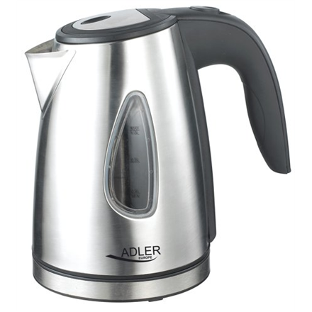 Adler | Kettle | AD 1203 | Standard | 1630 W | 1 L | Stainless steel | 360° rotational base | Stainless steel|AD 1203