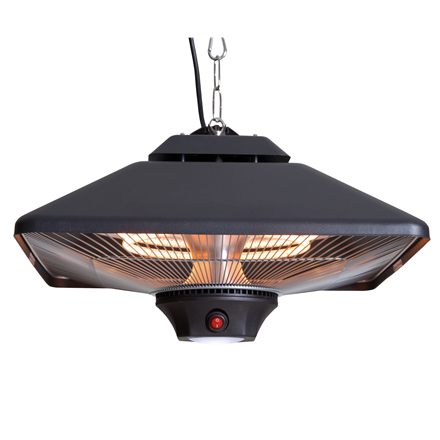 SUNRED | Heater | CE17SQ-B, Spica Bright Hanging | Infrared | 2000 W | Black | IP24|CE17SQ-B