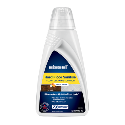 Bissell | Hard Floor Sanitise, Floor Cleaning Solution, Orange Blossom | 1000 ml|25329