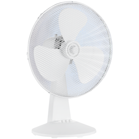 Table fan, 40W, 40cm, 3 speeds, mechanical, noise level: 50-60 dB, Oscillation  80°, Tilting +24° -12°|FT40-21M