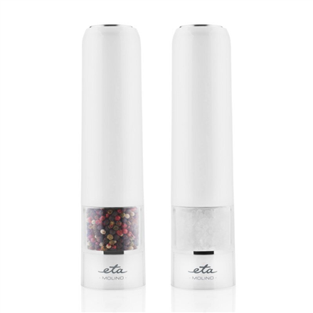 ETA | Salt And Pepper Mill | Molino ETA092890000 | Electric | Housing material Plastic | AAA | White|ETA092890000