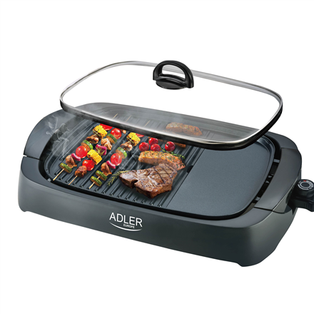 Adler | Electric Grill | AD 6610 | Table | 3000 W | Black|AD 6610