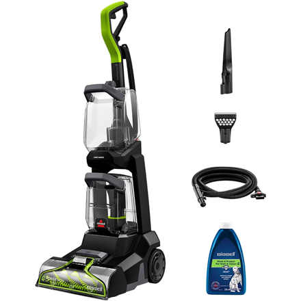 Bissell | PowerWash Pet, Upright Carpet and Upholstery Cleaner | 3878N | Corded operating | Handstick | Washing function | 600 W | Black/Lime | Warranty 24 month(s)|3878N