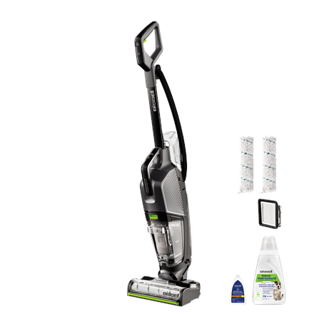 Bissell | All-in One Multi-Surface Cleaner | Crosswave HydroSteam Pet Pro | Corded operating | Washing function | 1100 W | Grey | Warranty 24 month(s)|3528N