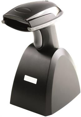 Wireless barcode scanner with CCD, 2.4GHz, 100m range, 1D, black / gray ICR6307ABQ / DUR-824|ICR6307ABQ