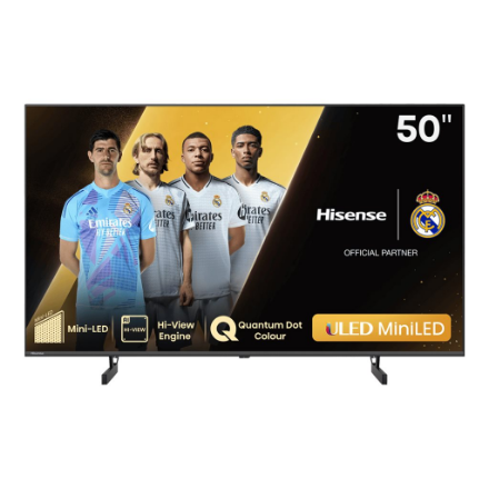 Hisense Mini LED Smart TV | 50U6NQ | 50" | Smart TV | VIDAA OS | UHD | Black|50U6NQ