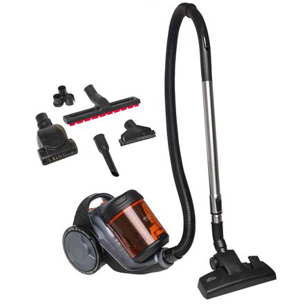 Adler Cyclone Vacuum Cleaner | AD 7065 | Bagless | Power 700 W | Dust capacity 1.6 L | Black/Red|AD 7065