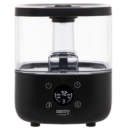 Camry | CR 7973b | Humidifier | 23 W | Water tank capacity 5 L | Suitable for rooms up to 35 m² | Ultrasonic | Humidification capacity 100-260 ml/hr | Black|CR 7973 black