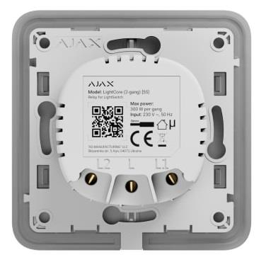 SMART HOME LIGHTCORE 1GANG/45110 AJAX|45110