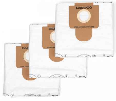 VACUUM ACC DUST BAG TEXTILE/3PCS DAVC 60TB DAEWOO|DAVC60TB