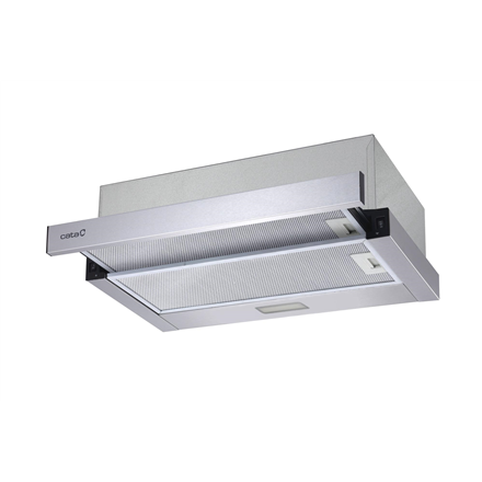 CATA | Hood | TFB-5160 X | Telescopic | Energy efficiency class C | Width 59.5 cm | 300 m³/h | Mechanical | CSLED | Stainless steel|02034606