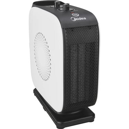 Midea Compact PTC Fan Heater | NTY15-19CA | Fan heater | 1500 W | Number of power levels 2 | Suitable for rooms up to 10 m² | White/Black|NTY15-19CA