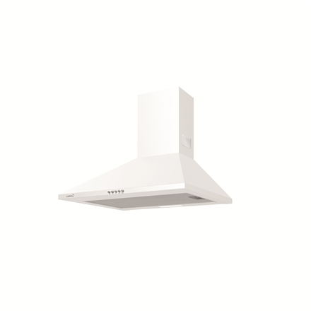 CATA | Hood | OMEGA 600 WH/M | Wall mounted | Energy efficiency class C | Width 60 cm | 645 m³/h | Mechanical control | LED | White|02002010