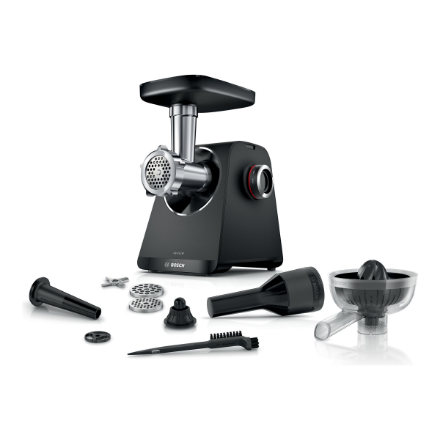 Bosch Food Mincer | MFWS430B | Black | Number of speeds 2 | Throughput (kg/min) 2.5|MFWS430B