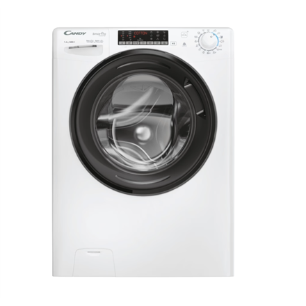 Candy Washing Machine with Dryer | CSOW 4746TWMB5-S | Energy efficiency class A/E | Front loading | Washing capacity 7 kg | 1400 RPM | Depth 45 cm | Width 60 cm | Display | Digit | Drying system | Drying capacity 4 kg | Steam function | Wi-Fi | White|CSOW 4746TWMB5-S