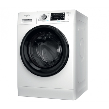 WHIRLPOOL Washing machine FFD 9489 BV EE, 9kg, 1400 rpm, Energy class A, Depth 63 cm, Inverter motor, Black doors|FFD9489BVEE