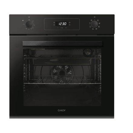 Candy Oven | FIDC X605/CA | 65 L | Electric | Aquactiva | Mechanical and electronic | Steam function | Height 59.5 cm | Width 59.5 cm | Black|FIDC X605/CA