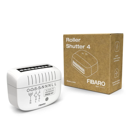 Fibaro | Roller Shutter 4, Z-Wave Plus EU | FGR-224 ZW8 868,4 MHz|FGR-224 ZW8 868,4 MHz EU