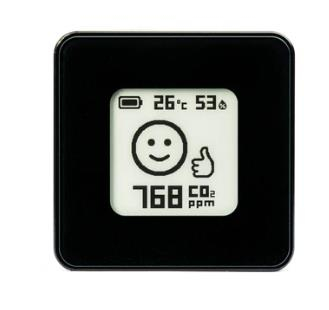 SMART HOME AIR QUALITY SENSOR/BLACK AIRV-BLCK AIRVALENT|AIRV-BLCK