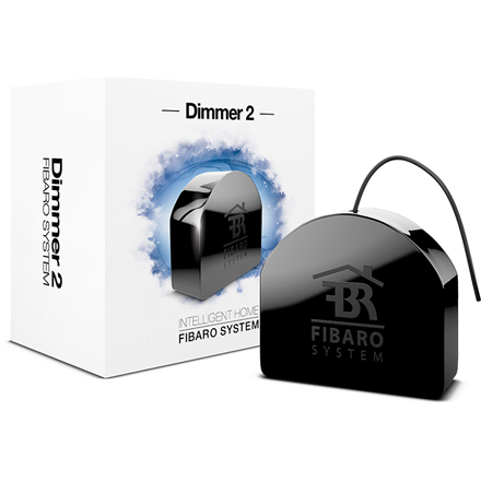 Fibaro | Dimmer 2 | Z-Wave | Black|FGD-212 ZW5 EU