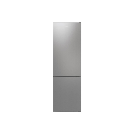 Candy | Refrigerator | CCT3L517ES | Energy efficiency class E | Free standing | Combi | Height 176 cm | No Frost system | Fridge net capacity 186 L | Freezer net capacity 74 L | Display | 39 dB | Silver|CCT3L517ES