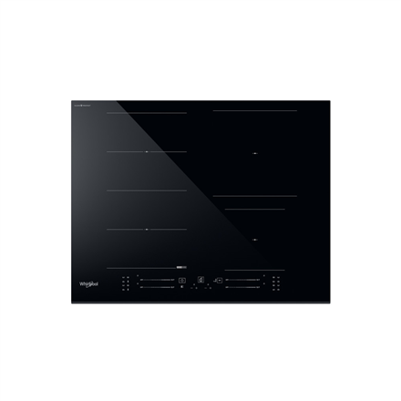 Whirlpool Hob | WF S4665 CPBF | Induction | Number of burners/cooking zones 4 | Electronic | Timer | Black|WF S4665 CPBF