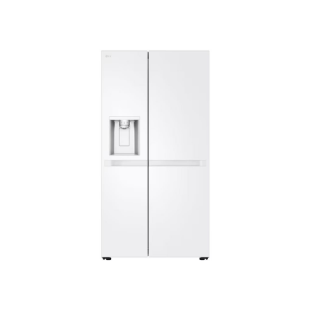 LG Refrigerator | GSLC40SWPE | Energy efficiency class E | Free standing | Side by side | Height 179 cm | Fridge net capacity 417 L | Freezer net capacity 221 L | Display | 36 dB | White|GSLC40SWPE