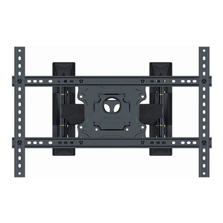 Gembird | Wall mount | WM-75ST-02 | Tilt, swivel, rotate | 32-75 " | Maximum weight (capacity) 45.5 kg | Black|WM-75ST-02