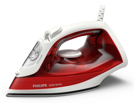 Philips 2000 Series Steam iron DST2010/40, 2000W, 25g/min continous steam, 100g steam boost, non-stick soleplate, 250ml water tank,|DST2010/40