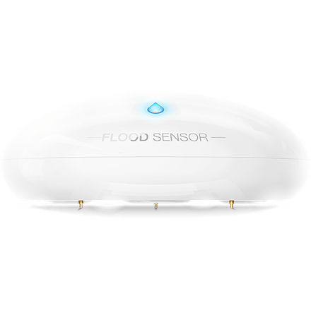 Fibaro | Flood Sensor | Z-Wave | White|FGFS-101 ZW5 EU