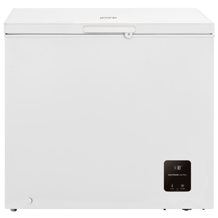 Gorenje | Freezer | FH19EAW | Energy efficiency class E | Chest | Free standing | Height 85.3 cm | Total net capacity 191 L | Display | White|FH19EAW