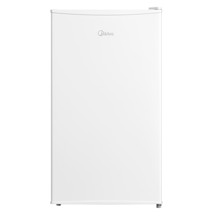 Midea Refrigerator | MDRD125FGE01 | Energy efficiency class E | Free standing | Larder | Height 84.5 cm | Fridge net capacity 68 L | Freezer net capacity 12 L | 41 dB | White|MDRD125FGE01