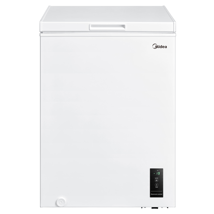 Midea Freezer | MDRC152FEE01 | Energy efficiency class E | Chest | Free standing | Height 85 cm | Total net capacity 99 L | White|MDRC152FEE01