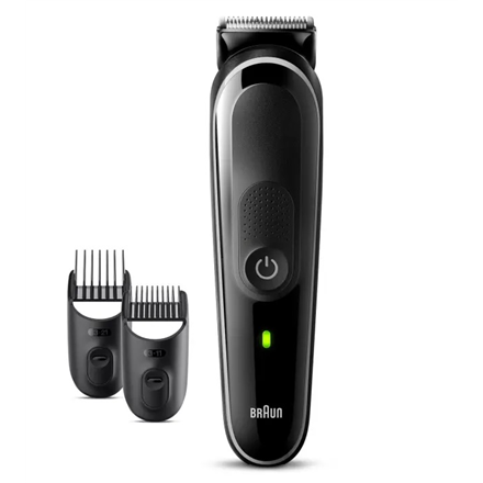 Braun | All-in-one trimmer | MGK3440 | Cordless | Number of length steps 13 | Black/Grey|MGK3440