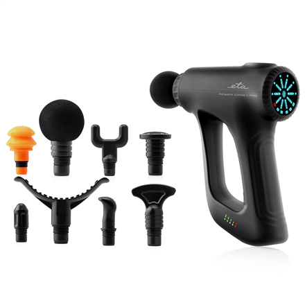 ETA Massage Gun | ETA266090000 PowerCare Pro | Number of massage zones 3 | Number of power levels 10 | Black|ETA266090000